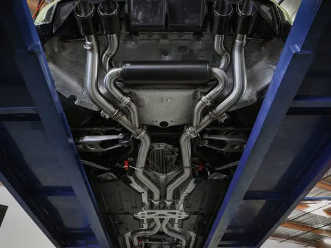 aFe 49-36351-B MACHForce XP Exhausts Cat-Back SS 21 BMW M2 Competition L6-3.0L w/Black Tips
