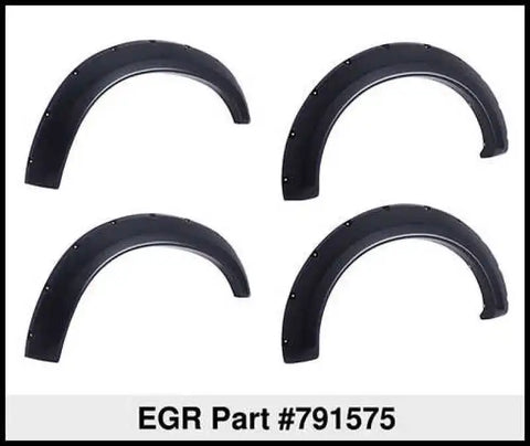 EGR 14+ Chev Silverado 6-8ft Bed Bolt-On Look Fender Flares - Set Matte