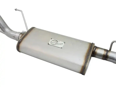 aFe 49-46024-B MACH Force XP 2.5in Cat-Back Stainless Steel Exhaust System w/Black Tip Toyota Tacoma 13-14 2.7L