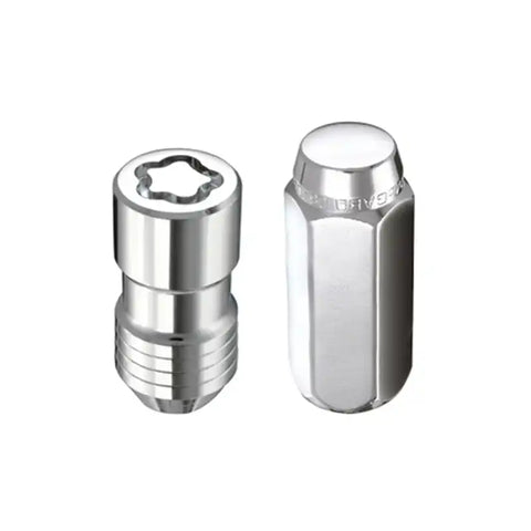 McGard 6 Lug Hex Install Kit w/Locks (Cone Seat Nut) M14X1.5 / 22mm 1.945in. Length - Chrome