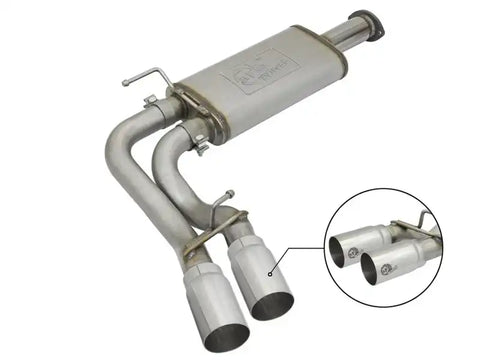 aFe 49-46032-P Rebel Exhausts Cat-Back SS w/Polished Tip 16 Toyota Tacoma V6-3.5L