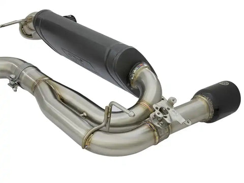 aFe 49-36335-B MACHForce XP 16-17 BMW 340i/iX 440i/iX L6-3.0L (t) SS Axle-Back Exhaust w/Black Tip