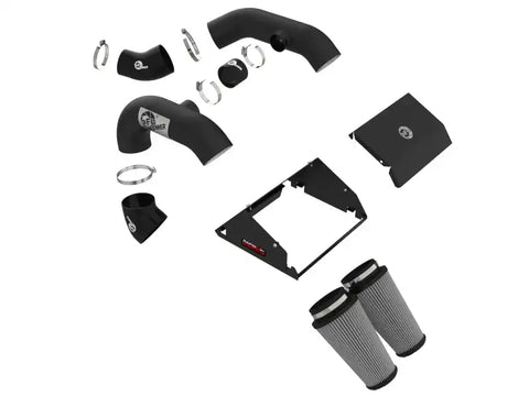 aFe 538471 Rapid Induction Cold Air Intake System w/Pro DRY S Filter 21-22 Ford F-150 Raptor V6-3.5L (tt)
