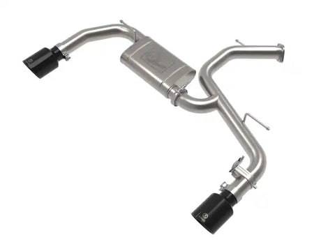 aFe 49-37027-B Takeda Hyundai Elantra N 22-23 L4-2.0L (t) 3in SS Axle-Back Exhaust System w/ Black Tips