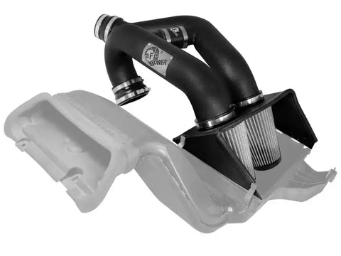 aFe 51-12642-1B MagnumFORCE Pro DRY S Stage-2 XP Intake System 16 Ford F-150 EcoBoost V6-2.7L/3.5L (tt) (Blk)