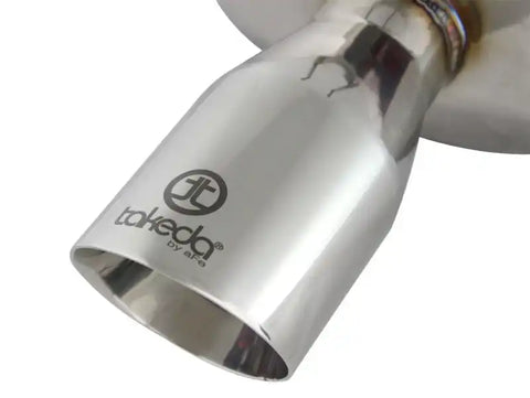 aFe 49-36603 Takeda Exhaust 304SS Axle-Back w/ Polished Tip 12-15 Honda Civic L4 1.8L