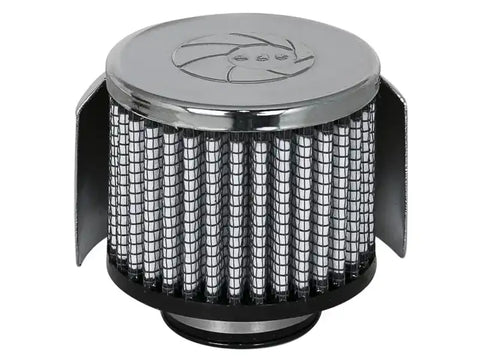aFe 18-01382 MagnumFLOW Air Filters CCV PDS A/F 1-3/8Fx3Bx3T(Chr w/HS)x2-1/2H