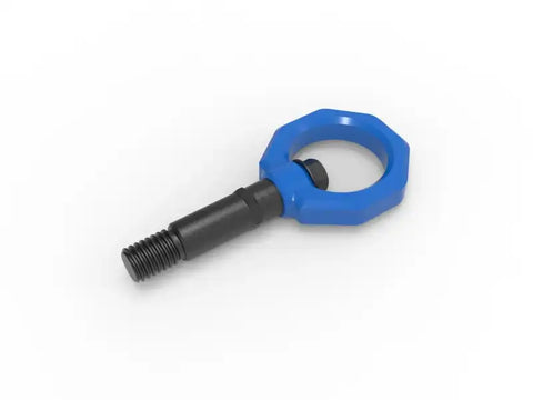 aFe 450-721002-L Control Rear Tow Hook Blue 20-21 Toyota GR Supra (A90)