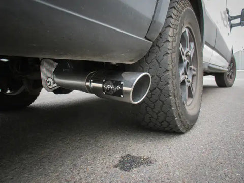 aFe 49-33112-P Vulcan Series 3 1/2in 304 SS Cat-Back 13-19 Ford Transit V6 3.5 Twin Turbo w/ Polished Tip