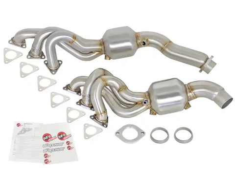 aFe 48-36314-HC Twisted Steel Headers (Street) 01-06 BMW M3 L6-3.2L S54