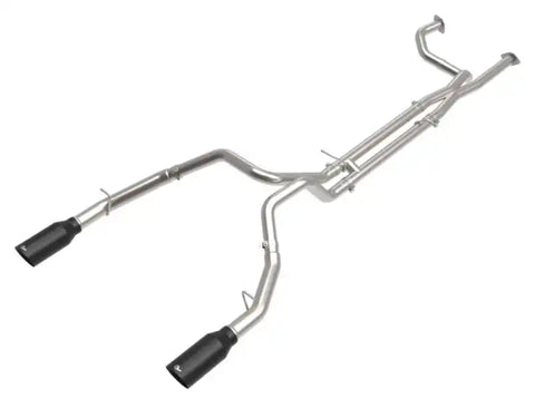 aFe 49-32084-B Vulcan Series 3in 304SS Cat-Back Exhaust 21+ Rma 1500 TRX V8-6.2L w/ Black Tips