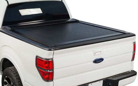 Pace Edwards SWT7475 - SwitchBlade Tonneau Cover Kit Incl. Canister/Rails Retractable Black