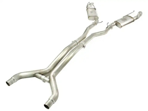 aFe 49-44039-P MACHForce XP Exhaust 3in Stainless Stee CB/10-13 Chevy Camaro V8-6.2L (td) (pol tip)