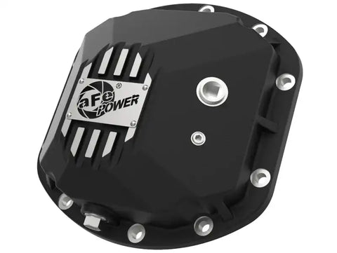 aFe 46-71130B Street Series Dana 30Front Differential Cover Black w/ Machined Fins 97-18 Jeep Wrangler
