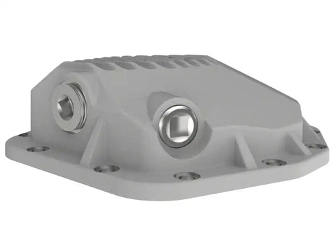 aFe 46-71090A Power Street Series Rear Differential Cover Raw w/Machined Fins 18-21 Jeep Wrangler JL Dana M200