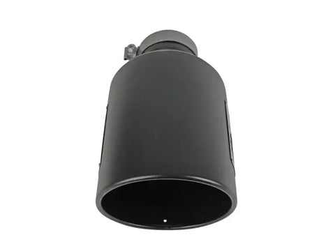 aFe 49T40801-B15 Power MACH Force-Xp 409 Stainless Steel Clamp-on Exhaust Tip Black