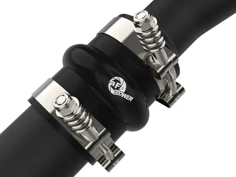 aFe 46-20474-B Bladerunner Intercoolers I/C Tubes Hot/Cold 2021+ Ford F-150 V6-2.7L (tt) - Black