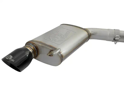 aFe 49-36448-B 20-21 Audi RS6 Avant V8 4L (tt) MACH Force-Xp 3in to 2.5in 304 SS Cat-Back Exhaust w/ Black Tip