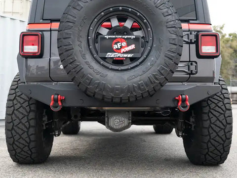 aFe 49-48079 MACHForce XP 18-20 Jeep Wrangler (JL) L4-2.0L (t) 3in 409 SS Cat-Back Hi-Tuck Exhaust