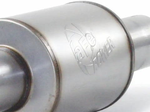 aFe 49-03041-P Atlas Exhaust 4in Aluminized Cat-Back w/ 304 SS Polished Tip 11-13 Ford F-150 EcoBoost V6 3.5L