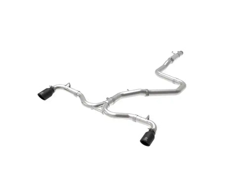 aFe 49-37003-1B Takeda 3-2.5in 304 SS Cat-Back Exh System w/Black Tips 2018 Hyundai Elantra GT Sport I4-1.6L (t)