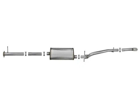 aFe 49-44099-P MACH Force-Xp Hi-Tuck 3in. 409 SS C/B Exhaust 15-18 GM Colorado L4-2.5L/V6-3.6L - Polished Tip