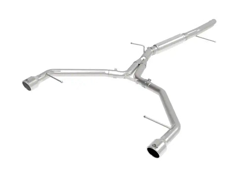 aFe 49-36419-P MACHForce XP 3in-2.5in SS Exhaust Axle-Back 17-19 Audi A4 (B9) L4-2.0L (t) - Polished