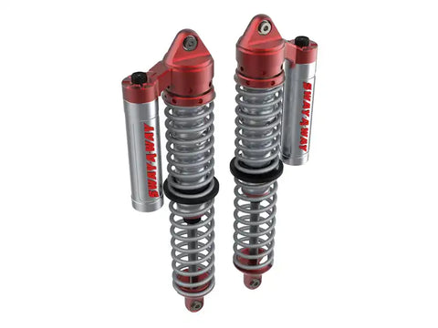 aFe 851-5600-03-CA 14-16 Polaris RZR 925/1000cc Sway-A-Way 2.5 Front Coilover Kit w/ PB Reservoirs and Comp Adj
