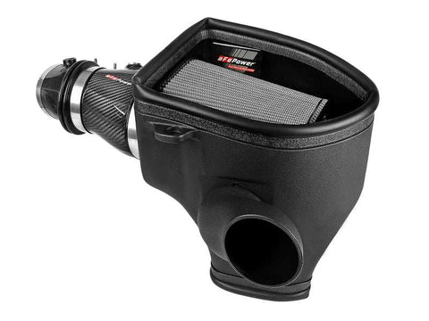 aFe 57-10001D Magnum Force Stage-2 Track Series Carbon Fiber AIS w/Pro Dry S Media-18 Dodge Challenger V8-6.2L