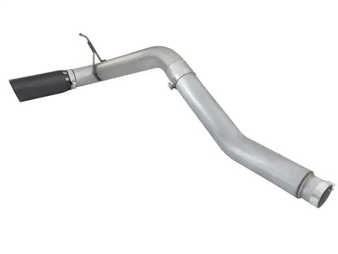 aFe 49-06112-B Atlas Exhaust 5in DPF-Back Al Steel 2016 Nissan Titan XD V8-5.0L Black Tip