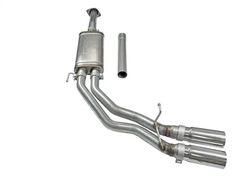 aFe 49-43081-P Rebel Exhausts 3in SS Cat-Back 15-16 Ford F-150 EcoBoost V6 2.7/3.5L V8 5.0L w/ Polished Tips