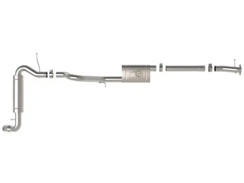 aFe 49-43136-P Apollo GT 3in 409 SS Cat-Back Exhaust 2021 Ford Bronco L4-2.3L (t)/V6-2.7L (tt) w/ Polished Tips