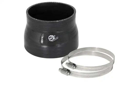 aFe 59-00044 3.5in ID to 3in x 2.5in L Reducing Coupler - Black