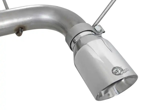 aFe 49-38078-P Large Bore HD 3in 304 SS Cat-Back Exhaust w/ Polished Tips 14-19 Jeep Grand Cherokee V6-3.6L