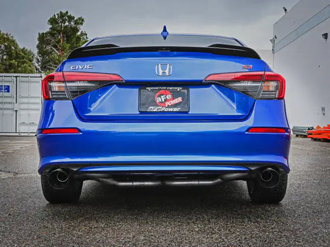 aFe 49-36630-B 22-23 Honda Civic Si L4 1.5L (t) Takeda 2.5in to 3in 304 SS Cat-Back Exhaust w/ Black Tips