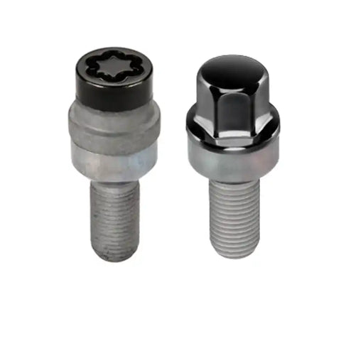 McGard 5 Lug Hex Install Kit w/Locks (Radius Seat Bolt) M14X1.5 / 17mm 28.1mm Shank L. - Black