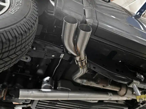 aFe 49-43108-P Rebel DPF-Back 409 SS Exhaust System w/Dual Polished Tips 18-19 Ford F-150 V6 3.0L (td)