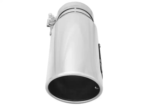 aFe 49T35456-P12 MACHForce-XP 304 Stainless Steel Polished Exhaust Tip 3.5in x 4.5in Out 12in L Clamp-On