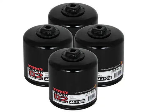 aFe 44-LF008-MB Pro GUARD D2 Oil Filter 93-11 Ford Gas Trucks V8 4.6L/5.4L/5.8L (4 Pack)