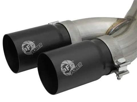 aFe 49-42057-B Rebel Series 3-1/2in 409 SS Cat-Back Exhaust System w/Black Tip RAM 2500/3500 14-17 V8 6.4L