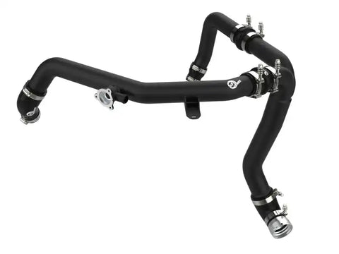 aFe 46-20588-B 21-22 Ford Bronco V6-2.7Ltt BladeRunner Alum Hot Charge Pipe - Black