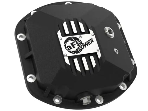 aFe 46-71130B Street Series Dana 30Front Differential Cover Black w/ Machined Fins 97-18 Jeep Wrangler