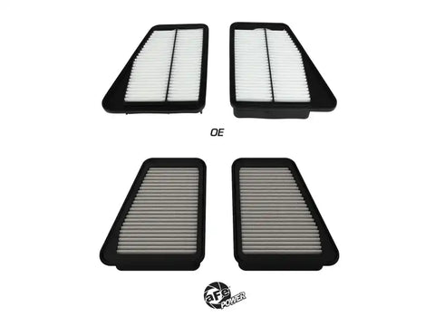 aFe 31-10317 18-21 Kia Stinger V6-3.3L (tt) Magnum FLOW OE Replacement Air Filter w/ Pro DRY S Media