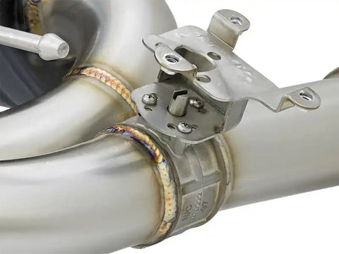 aFe 49-36335-B MACHForce XP 16-17 BMW 340i/iX 440i/iX L6-3.0L (t) SS Axle-Back Exhaust w/Black Tip
