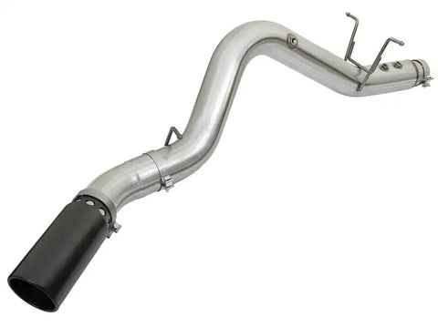 aFe 49-04085-B ATLAS 5in DPF-Back Aluminized Steel Exhaust System GM Diesel Trucks 2017 V8 6.6L (td) L5P