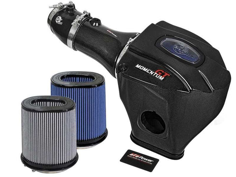 aFe 52-72205-CF Momentum GT Black Series Carbon Fiber CAIS 2017 Dodge Challenger/Charger SRT Hellcat V8-6.2L(sc)