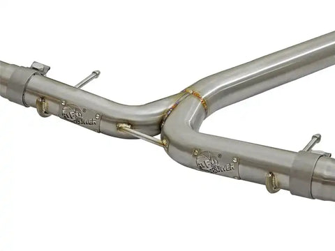 aFe 49-36615-P POWER Takeda 16-17 Honda Civic I4-1.5L (t) 2.25-2.5in 304 SS CB Dual-Exit Exhaust Polish Tip