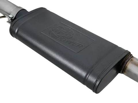 aFe 49-38078-P Large Bore HD 3in 304 SS Cat-Back Exhaust w/ Polished Tips 14-19 Jeep Grand Cherokee V6-3.6L