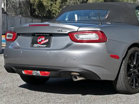 aFe 49-36901 FIAT 124 Spider I4-1.4L (t) Mach Force-Xp 2-1/2 In 304 Stainless Steel Axle-Back Exhaust