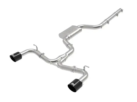 aFe 49-36422-B MACHForce XP 3in-2.5in SS Exhaust Cat-Back 18-19 Volkswagen GTI (MK7.5) L4-2.0L (t) - Black